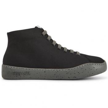 Camper Peu Touring Women's High-Top Sneakers - Black, Size 40, Cotton Fabric