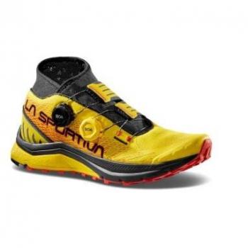 La Sportiva Zapatillas de Trail Running Jackal II Boa para Hombre (Amarillo/Negro)