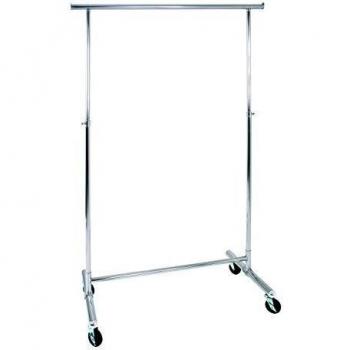 Haku Möbel 43095 Roll - Perchero, 50 x 105 x 110 - 181 cm, cromo