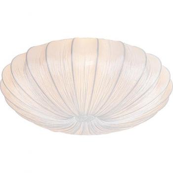 Plafoniera de diseño blanco seda 60 cm 5 luces