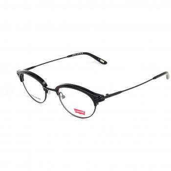Levi's LS131 01 Armazones para Mujer Negros, Lentes Recetados Para Mujer Negros, Gafas Recetadas para Mujer Negras