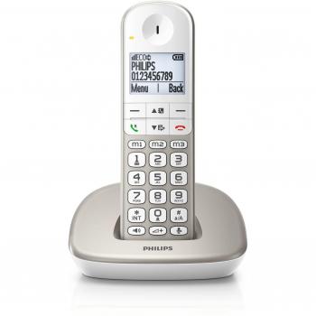 Philips XL4901S/23 - Teléfono fijo inalámbrico compatible con audiófonos