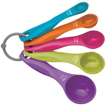 Da.Wa Herramientas Cocina Multicolor Juego de Cucharas para Cocina - 5 Piezas