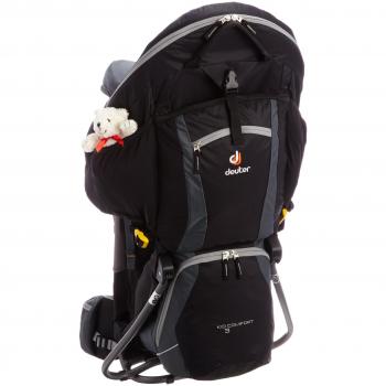 Deuter Kid Comfort III Mochila PortabebĂ©s, Unisex adulto, Negro