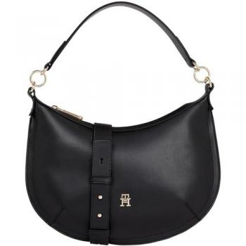 Tommy Hilfiger TH Chic Shoulder Bag, Female, Black, Size: ONE SIZE, 34 cm