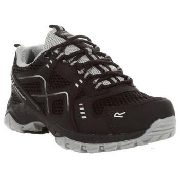 Regatta Vendeavour Kids Hiking Shoes Black Lightweight Waterproof Size UK 4