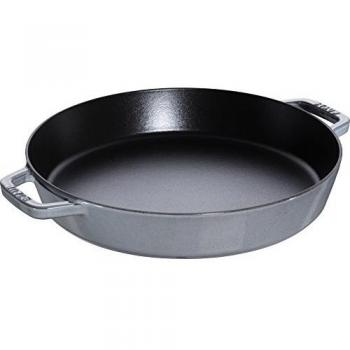 STAUB Paellera, Hierro Fundido, Gris Grafito, 34 cm