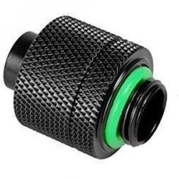 Bitspower G1/4 to 16/11mm Matt Black Compression Fitting for Water Cooling