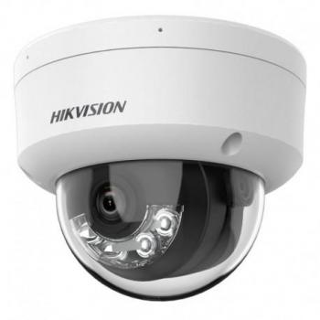 Cámara Domo IP Hikvision 6MP con Lente de 2.8mm, Visión Nocturna hasta 30m, Micrófono Integrado y PoE