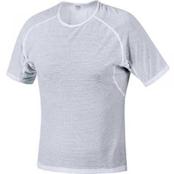 GORE RUNNING WEAR Essential Base Layer - Camiseta de running para hombre, color blanco, talla XL