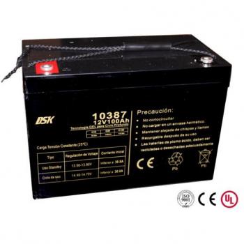 Batería de Plomo Gel Ciclo Profundo Solar 12V 100Ah DSK 10387