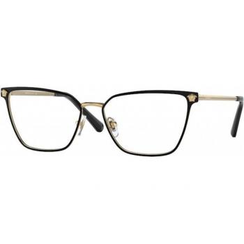Versace Ve1275 1433 54 Woman Square Black Eyeglasses