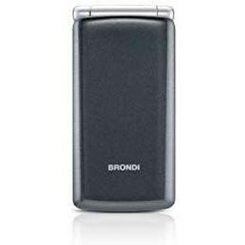 Teléfono para Ancianos Brondi Amico Sincero Dual SIM Gris con Pantalla de 2.4, Tasti Grandes, Cámara de 1.3MP y Botón SOS