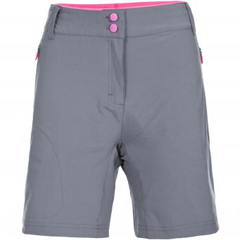 Trespass Edgar Pantalón Corto, Mujer, Gris
