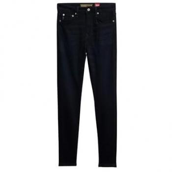 Superdry Vintage High Rise Skinny Jeans for Women - Organic Cotton Black, Size 27/30