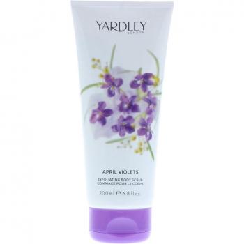 Yardley April Violets Exfoliating Body Scrub 200ml