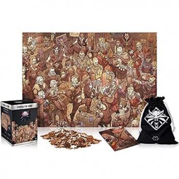 The Witcher 3: Wild Hunt Birthday | Puzzle 1000 Piezas | Incluye póster y Bolsa | 68 x 48 | Videojuego | Rompecabezas para Adultos y Adolescentes | para Navidad y Regalos | Decoración
