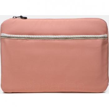 Funda para portátil coral en materiales reciclados
