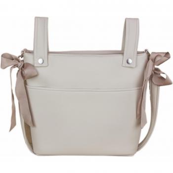 Bolso para silla de paseo Rosy Fuentes - Talega con diseño moderno, material resistente al agua, múltiples compartimentos, fácil de limpiar y compatible con la mayoría de sillas de paseo