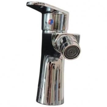 Monomando Serie Danubio ARTIC para Bidet Cromado con Atomizador de 2 Funciones, Cartucho Cerámico de 40mm, Ahorro de Agua y Garantía de 5 Años