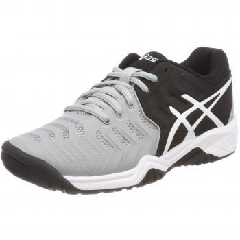 Asics Gel-Resolution 7 GS, Zapatillas de Tenis Unisex Niños, Gris
