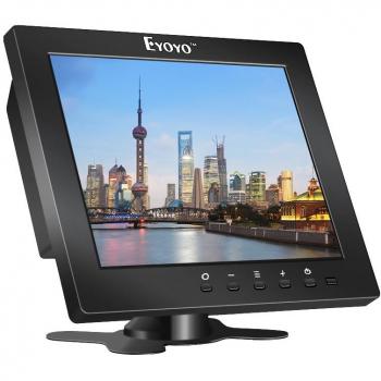 Elikliv 8 IPS LCD Monitor 1024*768 Color Pantalla con AV VGA HDMI BNC Ypbpr