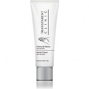 Transparent Clinic - Crema de manos conRetinol - Acción regeneradora - 50 ml