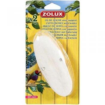 Huesos de Jibia con Soporte para Pájaros - Pack de 2