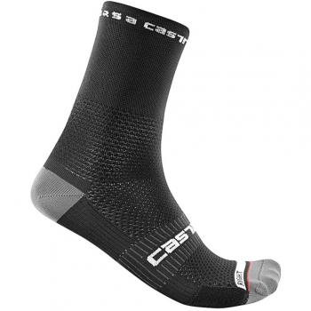 Calcetines Castelli Rosso Corsa Pro 15 Negro