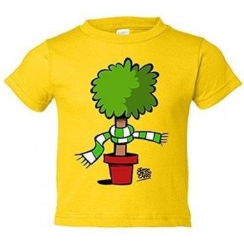 Camiseta niño Real Betis Bético verdiblanco natural - Amarillo, 3-4 años