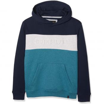 Quiksilver Akita Boast Sudadera, Niños, Azul