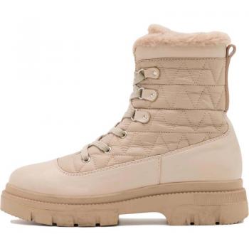 BOTA CRUDO MUSTANG 50082 - Botas de Mujer MTNG MUSTANG 50082-C51976 VANILLA CREMA, color crudo, diseño elegante, material sintético, suela de goma antideslizante, altura