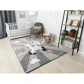 Alfombra Petit Unicornio Gris 240x330 cm