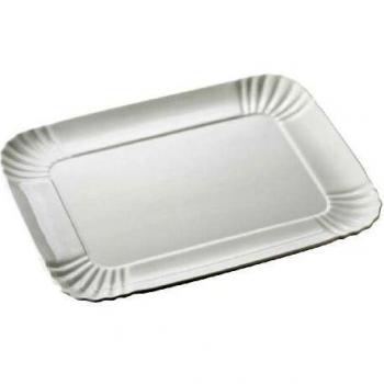 SELETTI Bandeja, Porcelana, Blanco, 26 x 34 cm
