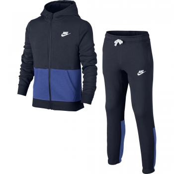 Nike B Nsw Trk Suit Bf Chándal, Niños, Azul