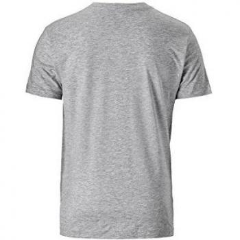 TRAKTOR Camiseta Heisenberg - Breaking Bad - Camiseta de Película - Camiseta con Cuello Redondo - Gris Vigoré - Camiseta Original de la Marca, Talla S