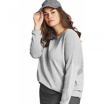 Zizzi Mujer Strickpullover suéter Not Applicable, Gris