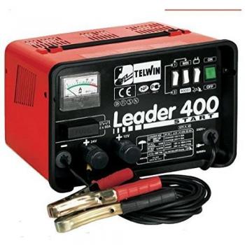 Cargador de baterías y arrancador Telwin Leader 400, 230V, 12-24V, modelo 807551
