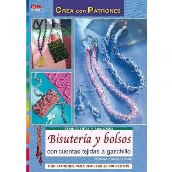 Serie Cuentas y Abalorios nº 41. BISUTERÍA Y BOLSOS CON CUENATS TEJIDAS A GANCHILLO