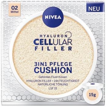 Nivea Hyaluron Cellular Filler Cushion Foundation 3-in-1 Shade 02 Medium 15 g