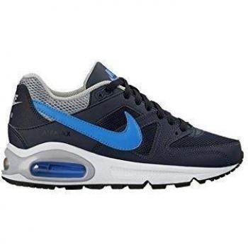 Nike Air Max Command (GS), Zapatillas de Running Para Niños, Negro / Azul / Gris (Obsidian / Photo Blue-Wolf Grey), 36 EU