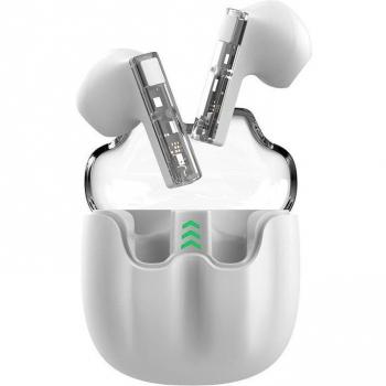 Auriculares Stereo Bluetooth Dual Pod Vision Blancos