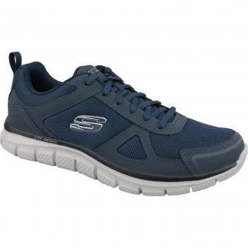 Skechers Track Hombre - Zapatilla Deportiva con Cordones y Plantilla Memory Foam, Ténis de corrida, marinho