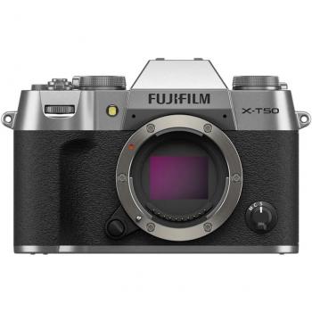 Cámara Evil Fujifilm XT-50 Cuerpo - Sensor X-Trans CMOS 5 de 40,2 MP - Color Plata
