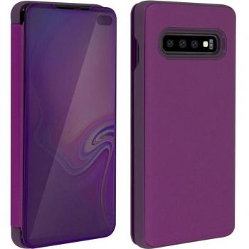 Funda Avizar Efecto Espejo Violeta para Samsung Galaxy S10 Plus