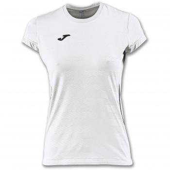 Joma Camiseta Modena Blanco M/C - Camiseta técnica de Manga Corta, Unisex, Blanco -