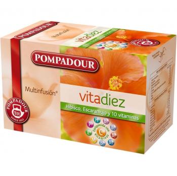 Pompadour Té Infusion Vitadiez - 20 bolsitas