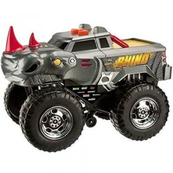 Toy State Road Rippers vehiculo con luz, Sonido de camion y música Wheelie Monsters Roarin' Rhinoceros