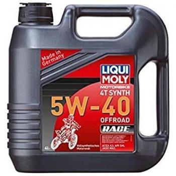 Liqui Moly 3019 - Aceite de motor, 4T Synth, 5W-40, Offroad Race, Booklet, 4 l