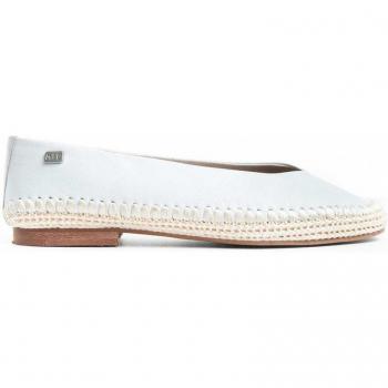Sandalias de Piel Purapiel Andra para Mujer en Color Blanco - Talla 36